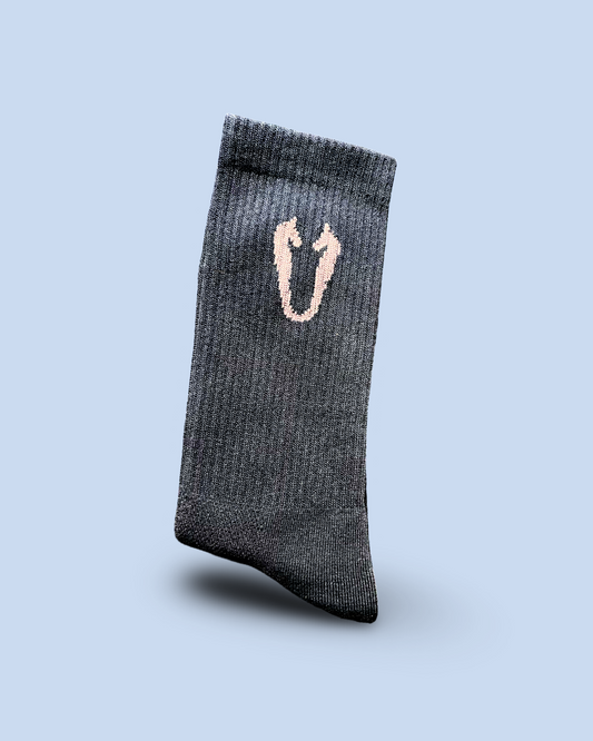 VGH Socks Navy & Grey