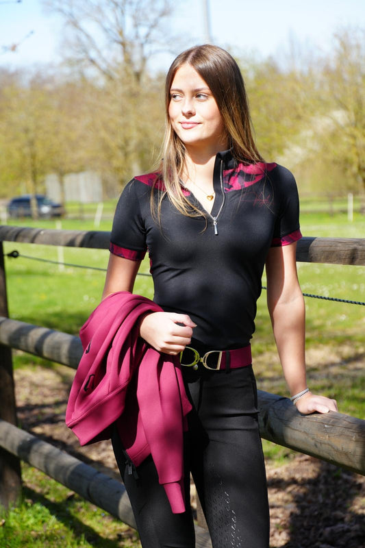 Vengoh Daisy Base Layers Burgundy