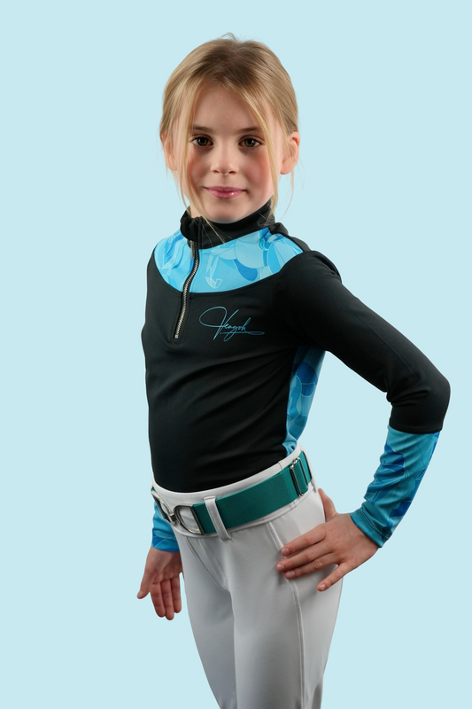 Vengoh Azalea Kids Base Layers Blue