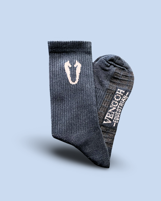 VGH Socks Navy & Grey