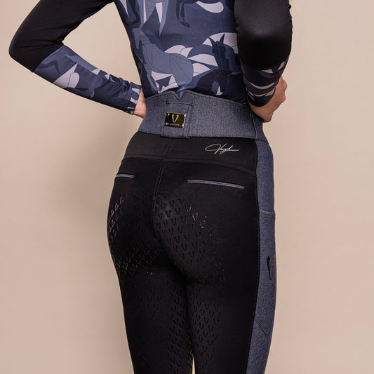 Denim Iris Breeches