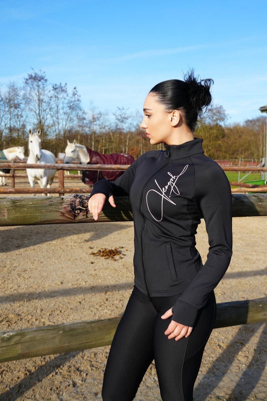 Vengoh Lily Vest Black & Pink