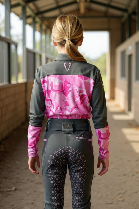 Vengoh Dahlia Kids Leggings Pink