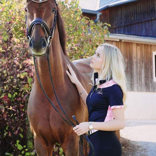 Pantalon équitation femme Vengoh Iris Breeches Black Noir - Taille haute galbante