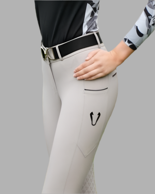Vengoh Iris Breeches Light Grey