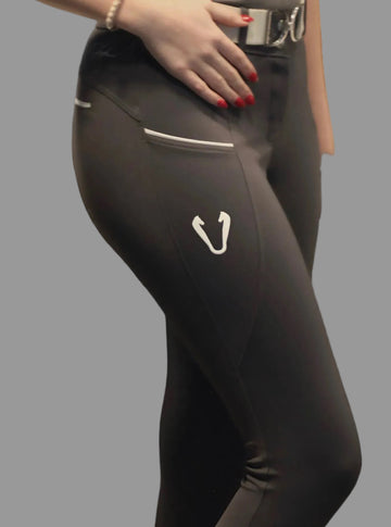 Vengoh Iris W Breeches Dark Grey