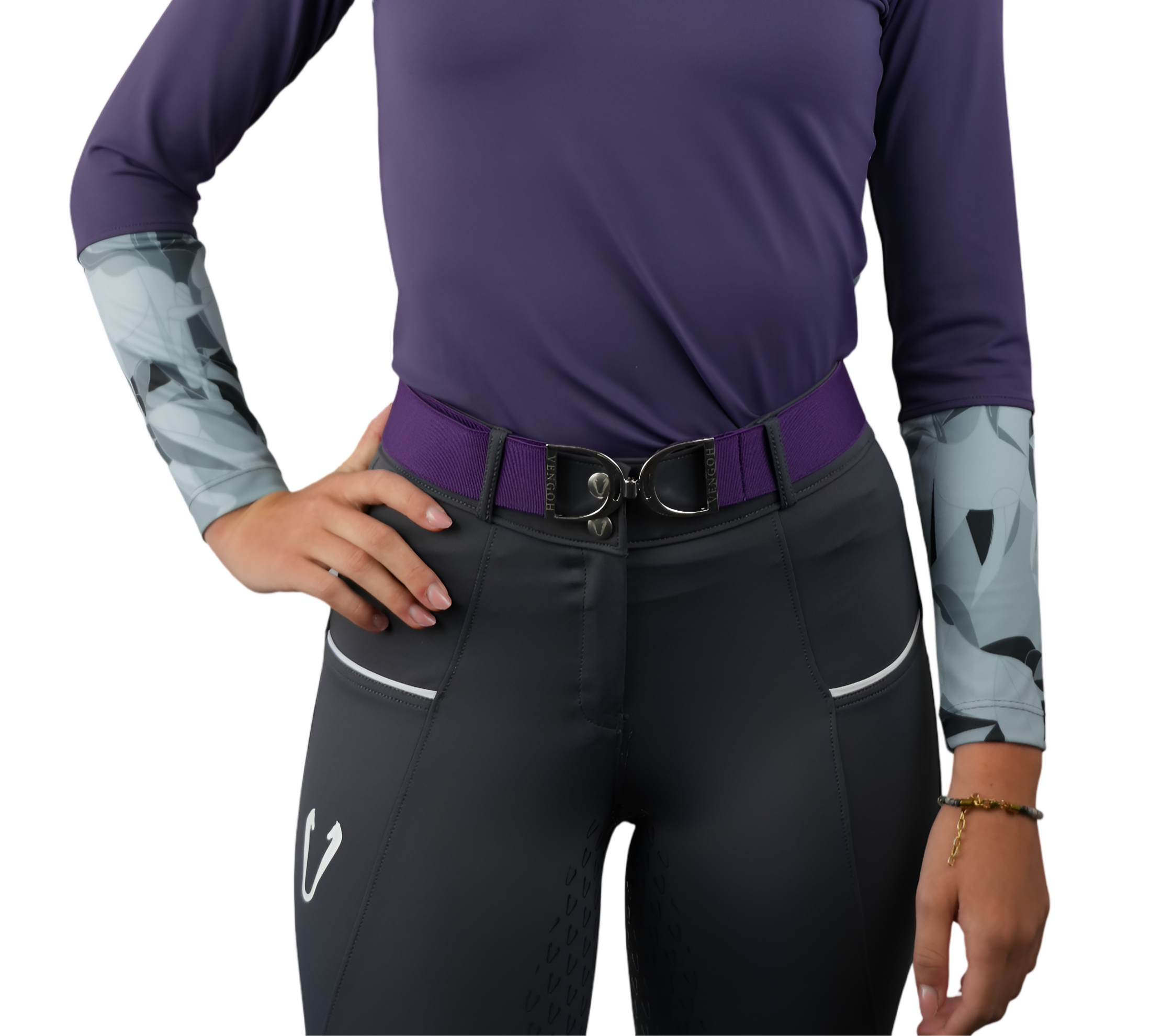 Vengoh Camellia Breeches Cool Grey