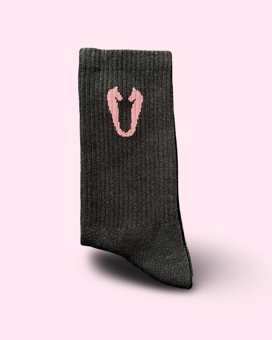 VGH Socks Black & Pink