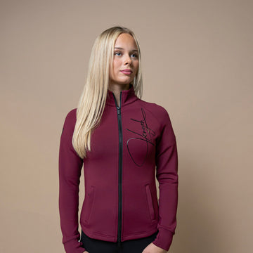 Vengoh Lily Vest Burgundy