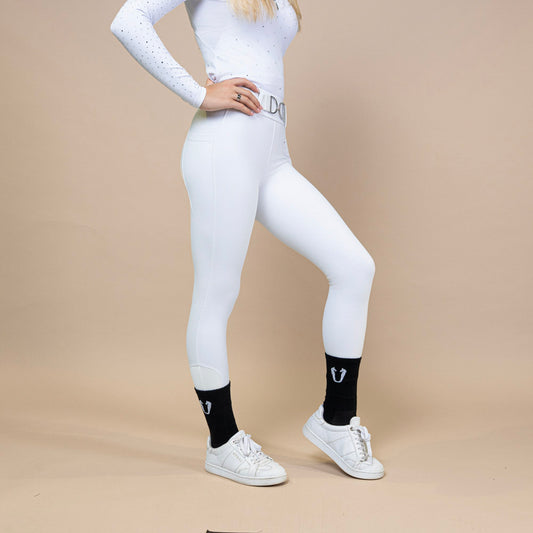 Vengoh Dahlia Leggings White