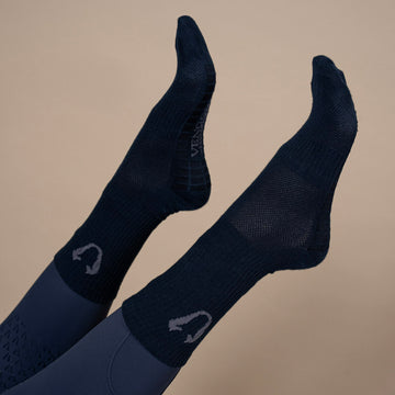 VGH Socks Navy & Grey