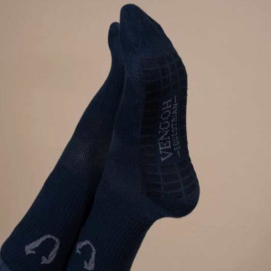 VGH Socks Navy & Grey