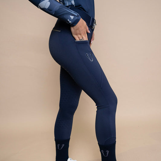 Vengoh Camellia Breeches Navy