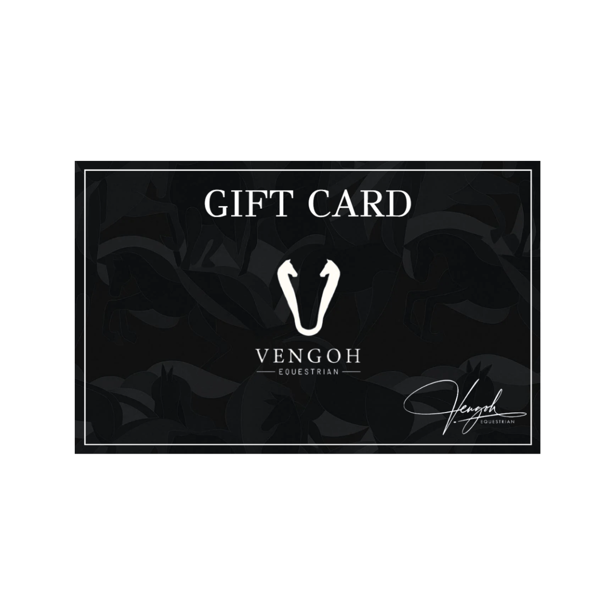 Carte cadeau Vengoh Equestrian - Le cadeau idéal pour cavalières et enfants
