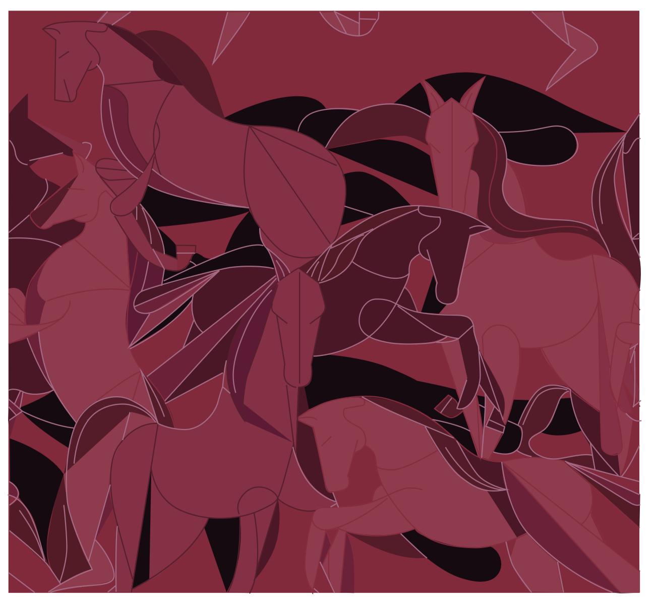 Vengoh Daisy Base Layers Burgundy