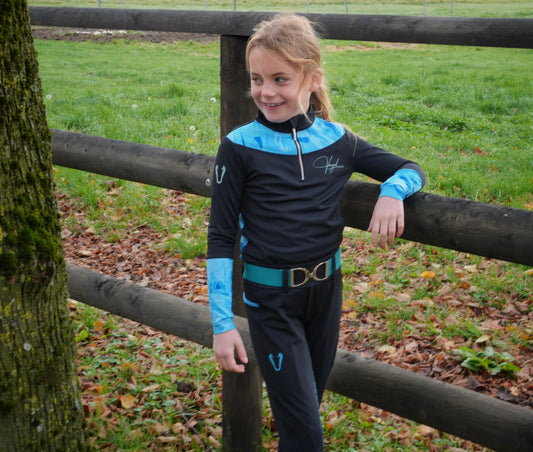 Vengoh Azalea Kids Base Layers Blue