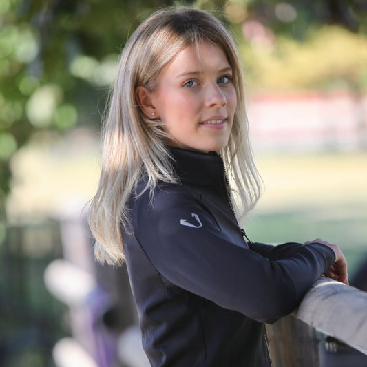 Veste de sport équestre femme Vengoh Lily Vest Black - Liberté de mouvement et silhouette ajustée
